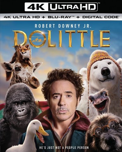 Удивительное путешествие доктора Дулиттла / Dolittle (2020) UHD BDRemux 2160p от селезень | 4K | HDR | Dolby Vision TV | iTunes