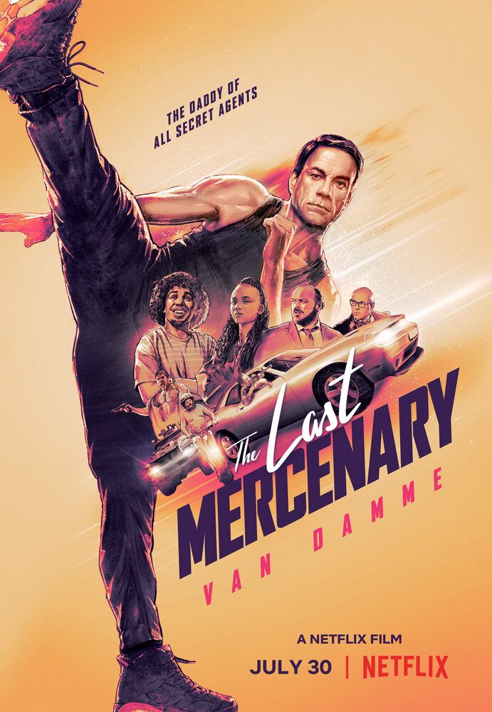 Постер к Последний наемник / Le dernier mercenaire / The Last Mercenary (2021) WEB-DL 720p от селезень | Netflix