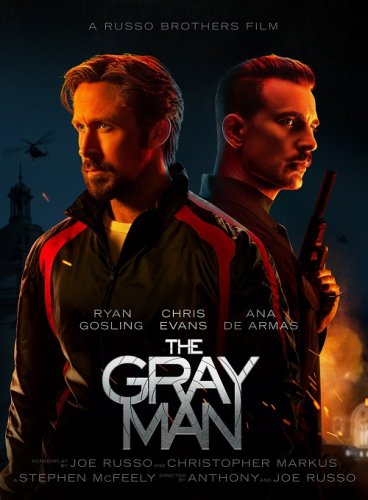 Постер к фильму Серый человек / The Gray Man (2022) WEB-DL 1080p от селезень | D, P, A