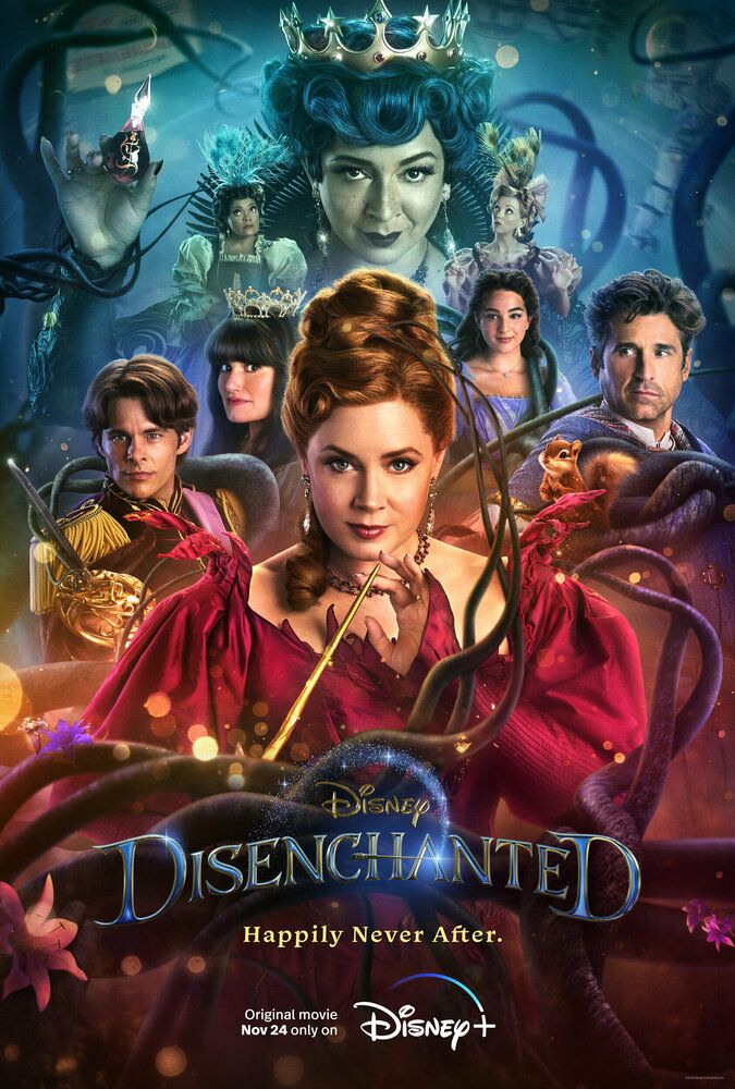 Постер к фильму Зачарованная 2 / Disenchanted (2022) WEB-DL 1080p от селезень | P