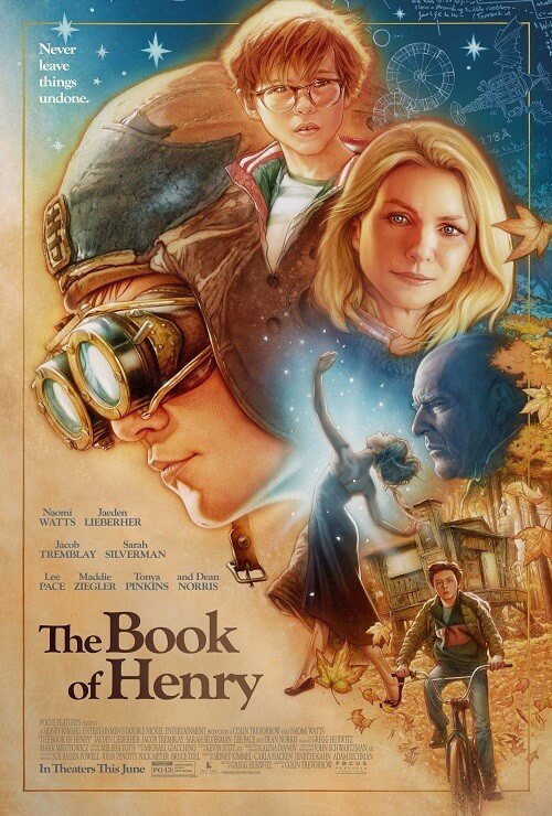 Постер к фильму Книга Генри / The Book of Henry (2017) WEB-DLRip-AVC от DoMiNo & селезень | D | Open Matte