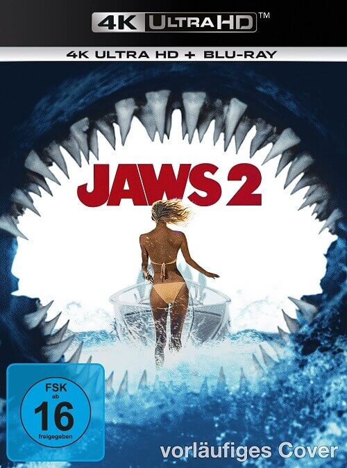 Постер к фильму Челюсти 2 / Jaws 2 (1978) UHD BDRemux 2160p от селезень | 4K | HDR | D