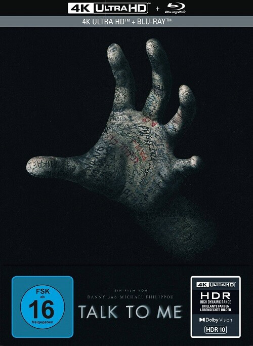 Постер к фильму Два, три, демон, приди! / Поговори со мной / Talk to Me (2022) UHD  BDRemux 2160p от селезень | 4K | HDR | Dolby Vision Profile 8 | P